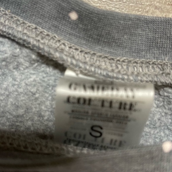 Gameday Couture Kansas Jayhawks Sweatshirt Vintage Wash NWOT M - Picture 4 of 5